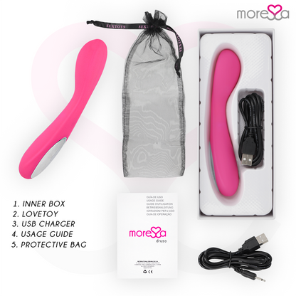 MORESSA - DRUSO PREMIUM SILICONE RECHARGEABLE - Kink&Play