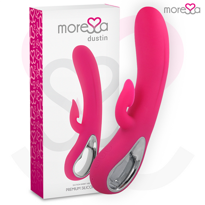 MORESSA - DUSTIN CLITORIAL STIMULATING WAVES AND POWERFUL VIBRATION PREMIUM SILICONE RECHARGEABLE - Kink&Play