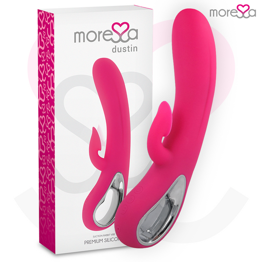 MORESSA - DUSTIN CLITORIAL STIMULATING WAVES AND POWERFUL VIBRATION PREMIUM SILICONE RECHARGEABLE