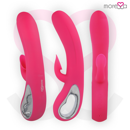 MORESSA - DUSTIN CLITORIAL STIMULATING WAVES AND POWERFUL VIBRATION PREMIUM SILICONE RECHARGEABLE - Kink&Play