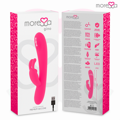 MORESSA - GINO PREMIUM SILICONE RECHARGEABLE - Kink&Play