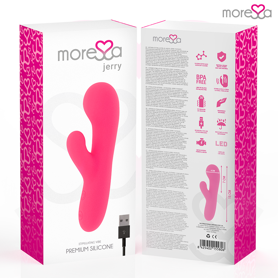 MORESSA - JERRY PREMIUM SILICONE RECHARGEABLE - Kink&Play