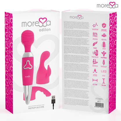 MORESSA - ODILON PREMIUM SILICONE RECHARGEABLE - Kink&Play