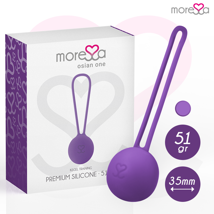 MORESSA - OSIAN ONE PREMIUM LILAC SILICONE - Kink&Play