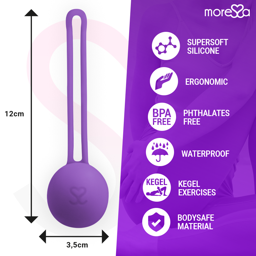 MORESSA - OSIAN ONE PREMIUM LILAC SILICONE - Kink&Play