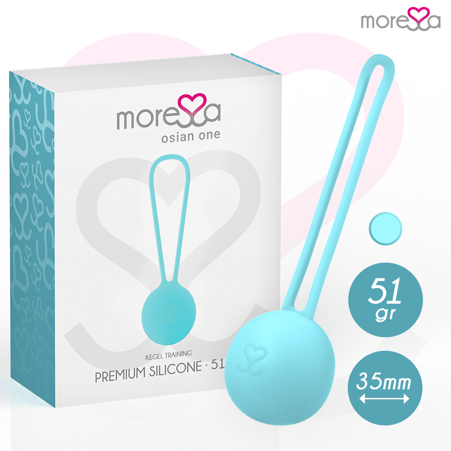 MORESSA - OSIAN ONE PREMIUM TURQUOISE SILICONE - Kink&Play