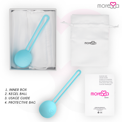 MORESSA - OSIAN ONE PREMIUM TURQUOISE SILICONE - Kink&Play