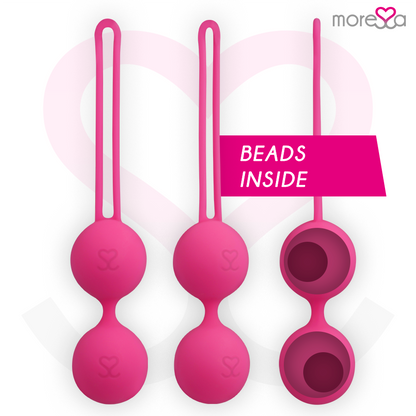 MORESSA - OSIAN TWO PREMIUM SILICONE PINK - Kink&Play
