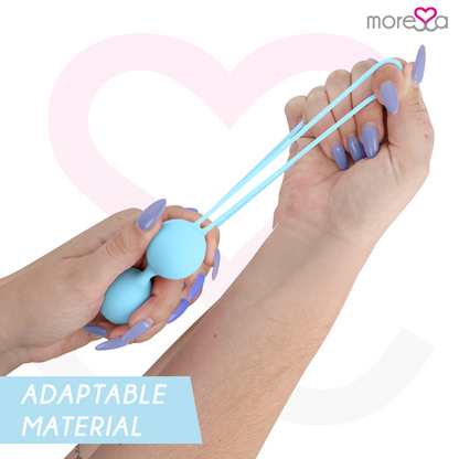 MORESSA - OSIAN TWO PREMIUM TURQUOISE SILICONE - Kink&Play