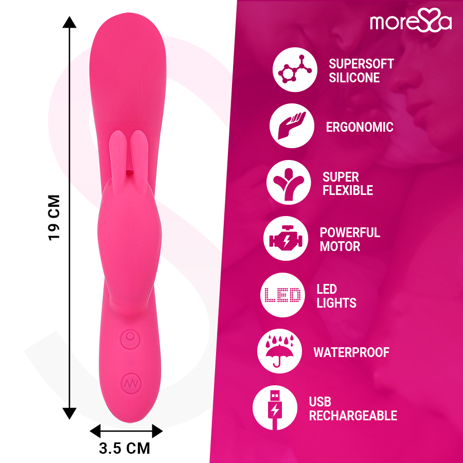 MORESSA - TELMO PREMIUM SILICONE RECHARGEABLE - Kink&Play