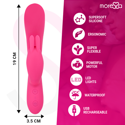 MORESSA - TELMO PREMIUM SILICONE RECHARGEABLE - Kink&Play