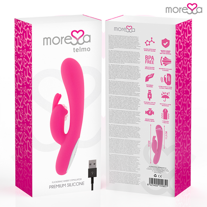 MORESSA - TELMO PREMIUM SILICONE RECHARGEABLE - Kink&Play