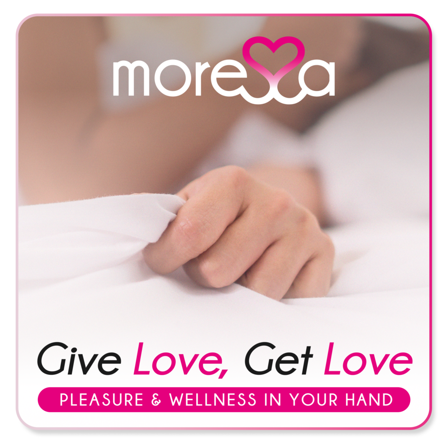MORESSA - BRAD PREMIUM SILICONE RECHARGEABLE BLACK - Kink&Play