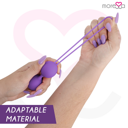 MORESSA - OSIAN SET PREMIUM LILAC SILICONE - Kink&Play