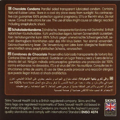 SKINS - PREMIUMLAKAN I CHOKLAD, 4-PACK