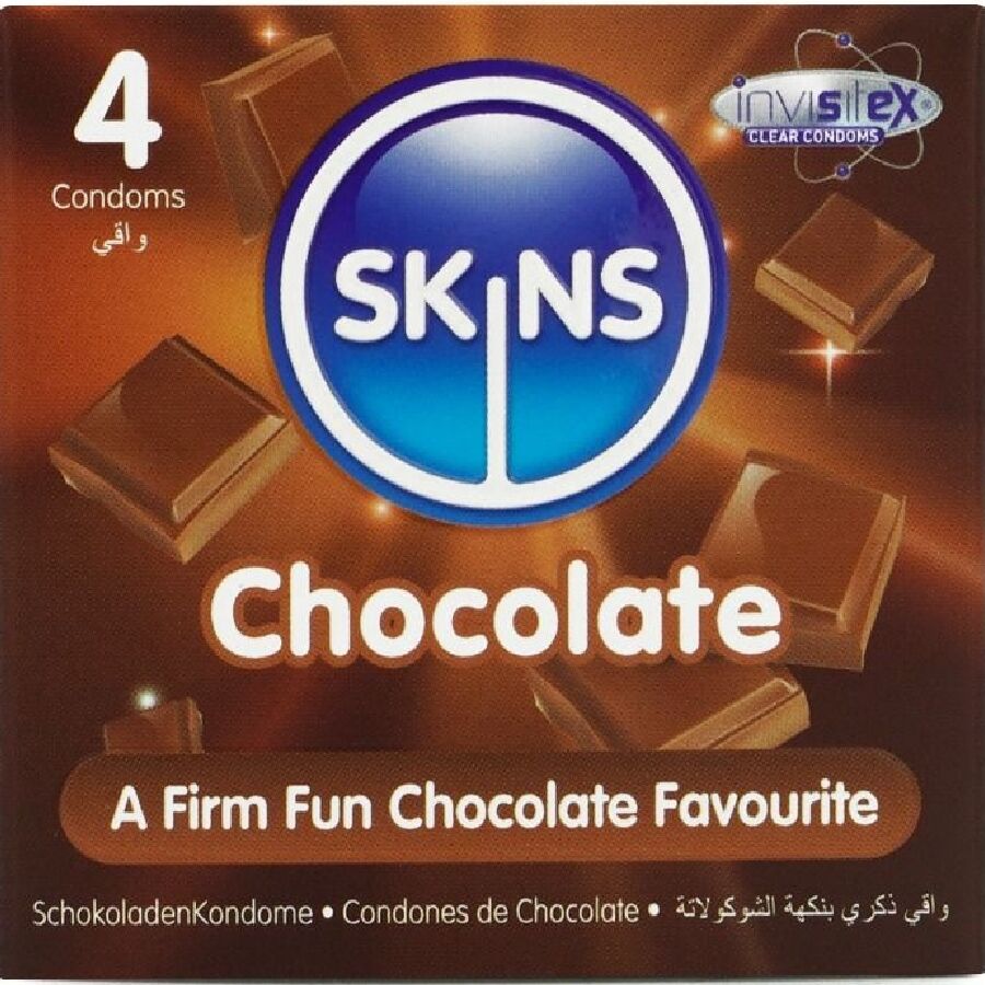 SKINS - PREMIUMLAKAN I CHOKLAD, 4-PACK
