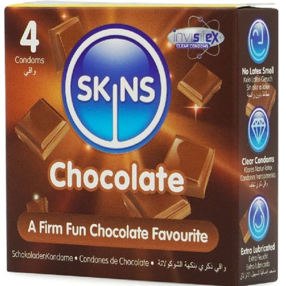 SKINS - PREMIUMLAKAN I CHOKLAD, 4-PACK