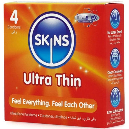 SKINS – ULTRA TUNNA PREMIUMKONDOMER 4-PACK