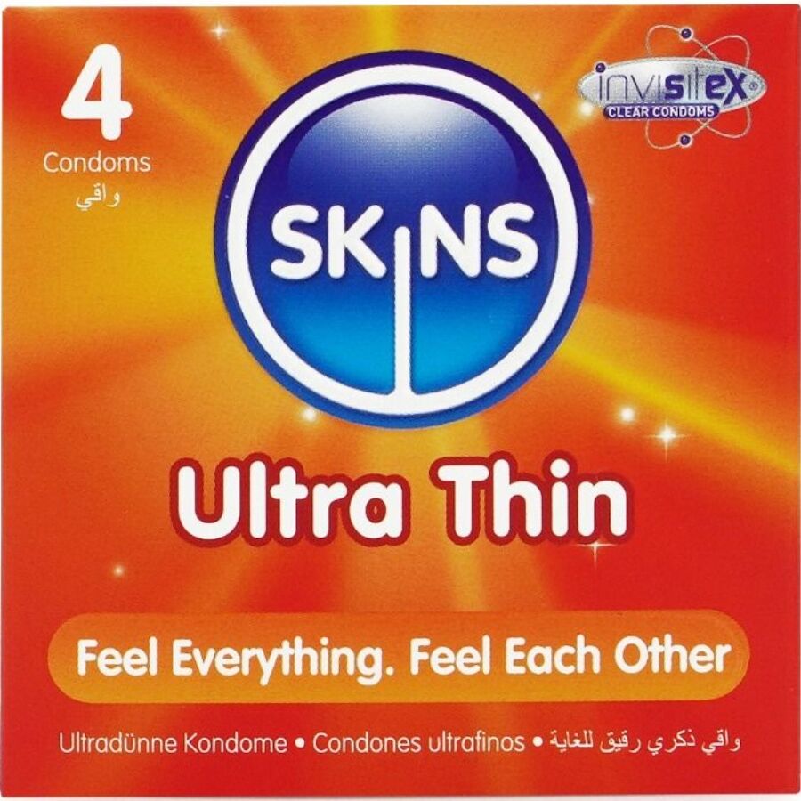 SKINS – ULTRA TUNNA PREMIUMKONDOMER 4-PACK