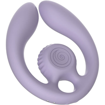SNAIL VIBE - GIZI DUO PARSTIMULATOR FJÄRRKONTROLL LILA