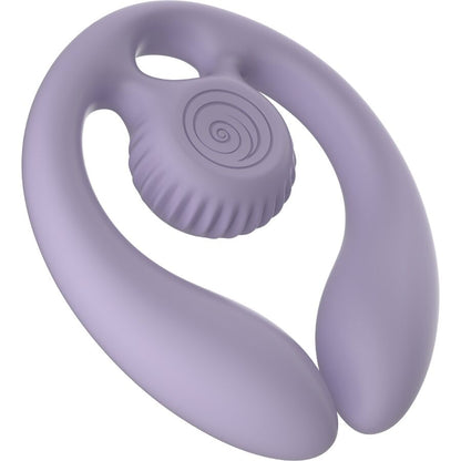 SNAIL VIBE - GIZI DUO PARSTIMULATOR FJÄRRKONTROLL LILA