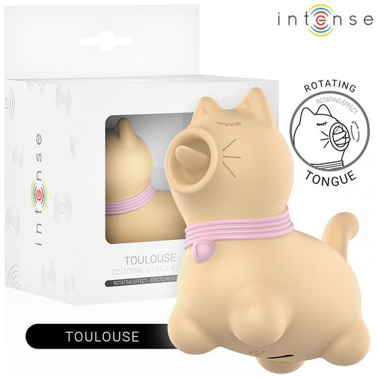 INTENSE - TOULOUSE STIMULATOR MED 360º ROTERANDE TUNGA GUL