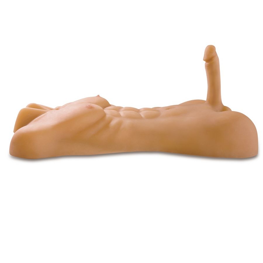 EXTREME TOYZ - FUCK ME MEGA MALE TORSO MASTURBADOR - Kink&Play