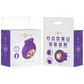 INTENSE - TULI CLITORIS STIMULATOR 9 VIBRATIONS & 9 OSCILLATIONS PURPLE