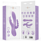 INTENSE - MIKO TRIPLE VIBRATOR RABBIT & STIMULATOR & ANAL 7 VIBRATIONS LILA