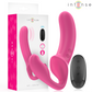 INTENSE - AMY DOUBLE VIBRATOR 20 CM PINK REMOTE CONTROL