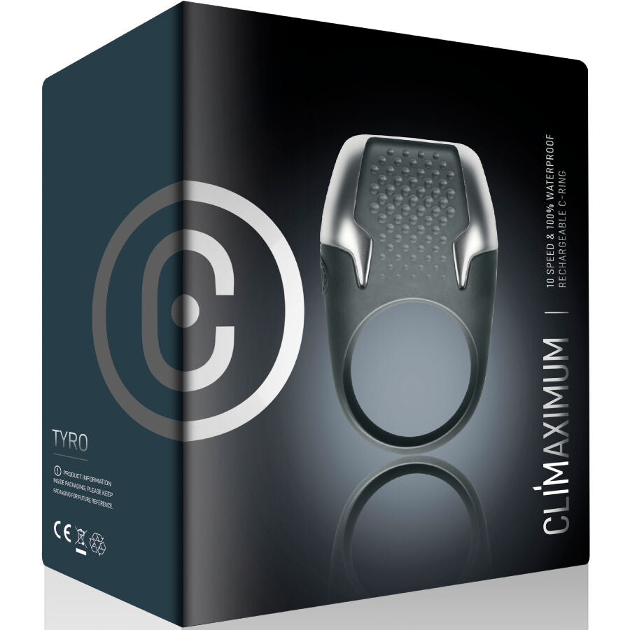 CLIMAXIMUM – TYRO VIBRERANDE COCKRING MED LED-LJUS