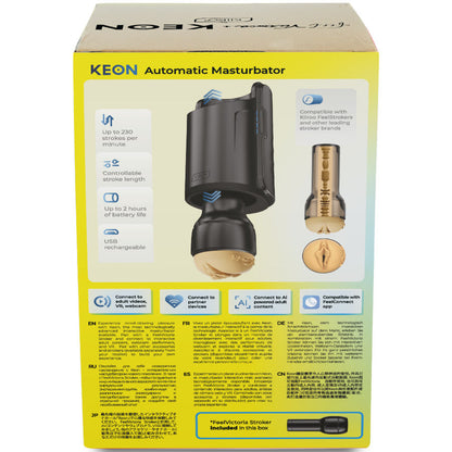 KIIROO - KEON WIFI COMBO VICTORIA JUNE AUTOMATISK MASTURBATOR + FEEL STROKER
