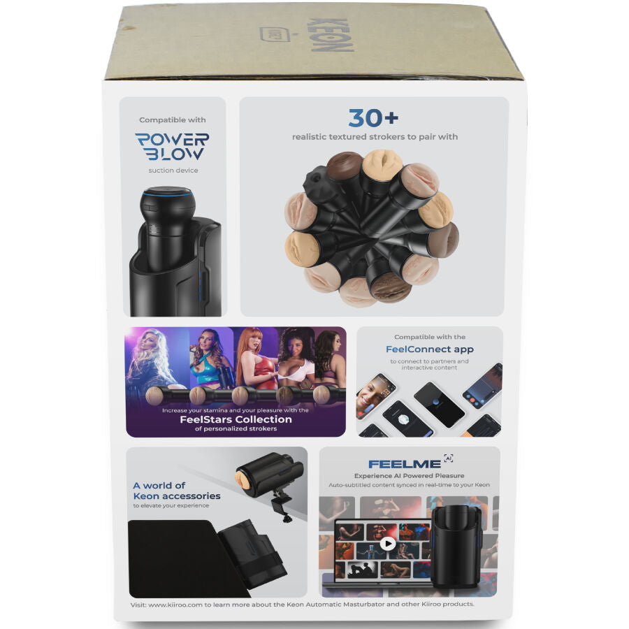 KIIROO - KEON AUTOMATISK WI-FI-MASTURBATOR