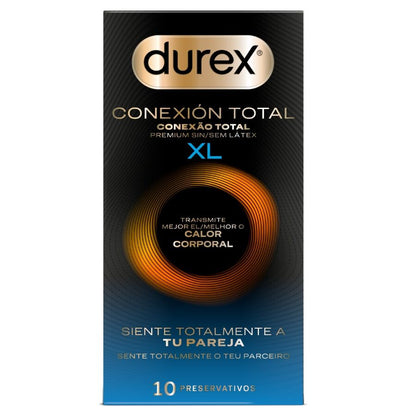 DUREX - TOTAL CONNECTION XL ULTRA TUNNA PLUS LATEXFRIA 10 ENHETER