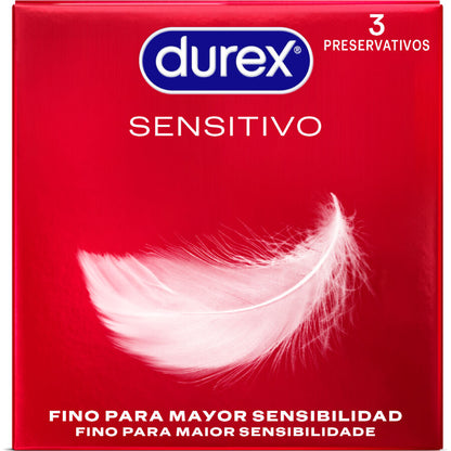 DUREX - SENSITIVE CONDOMS 3 UNITS - Kink&Play