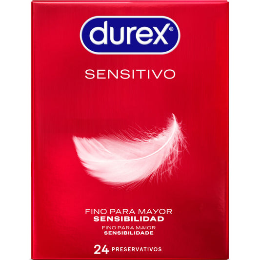 DUREX - KÄNSLIGA KONDOMER 24 ENHETER