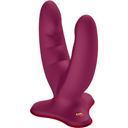 FUN FACTORY - RYDE DUBBEL DILDO VINRÖD