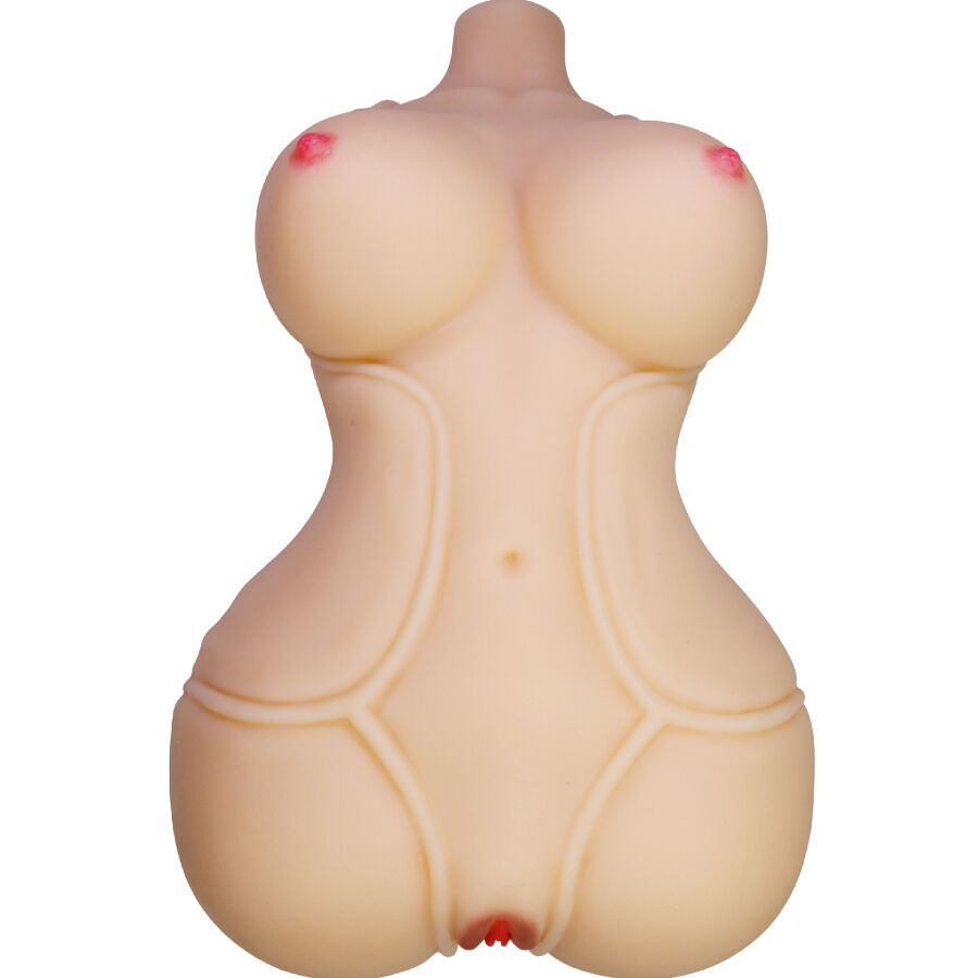 CRAZY BULL - DIANA REALISTISK KVINNLIG TORSO VAGINA OCH ANAL 5 KG