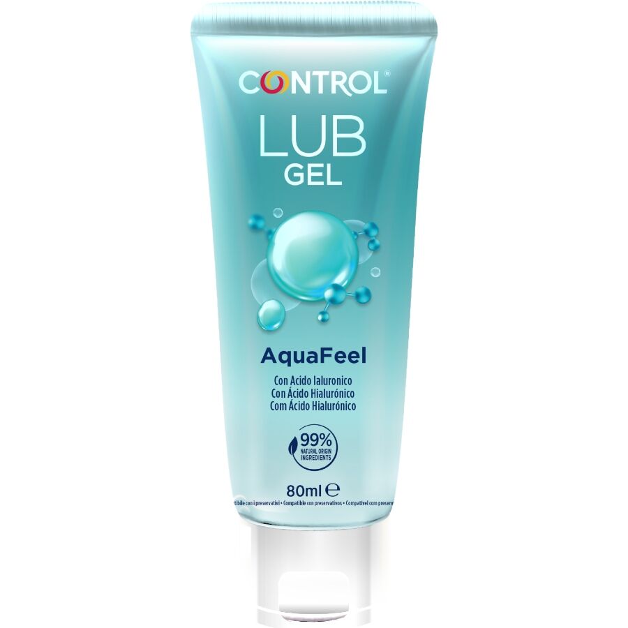 CONTROL - AQUAFEEL LUBRICANT MED HYALURONSYRA 80 ML