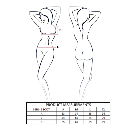 PASSION - SENSIE BODY MARINBLÅ L/XL