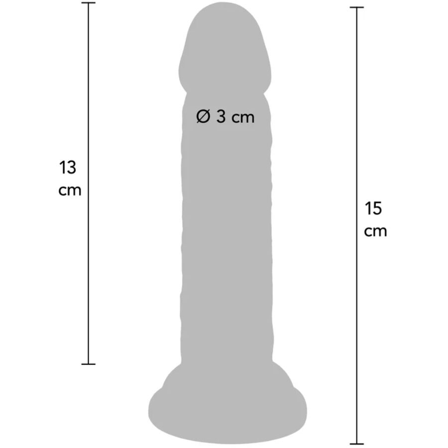 GET REAL - DELUXE REALISTISK PENIS 15 CM