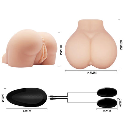 CRAZY BULL - REALISTISK SLIDA OCH ANAL MED VIBRATIONSLÄGE 8