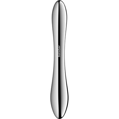 SATISFYER - PURE GRAVITY 1 DUBBELSIDIG DILDO I ROSTFRITT STÅL