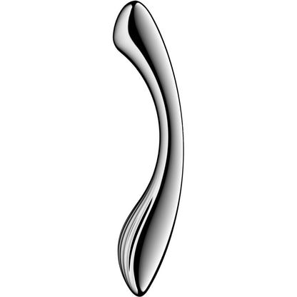 SATISFYER - PURE GRAVITY 1 DUBBELSIDIG DILDO I ROSTFRITT STÅL