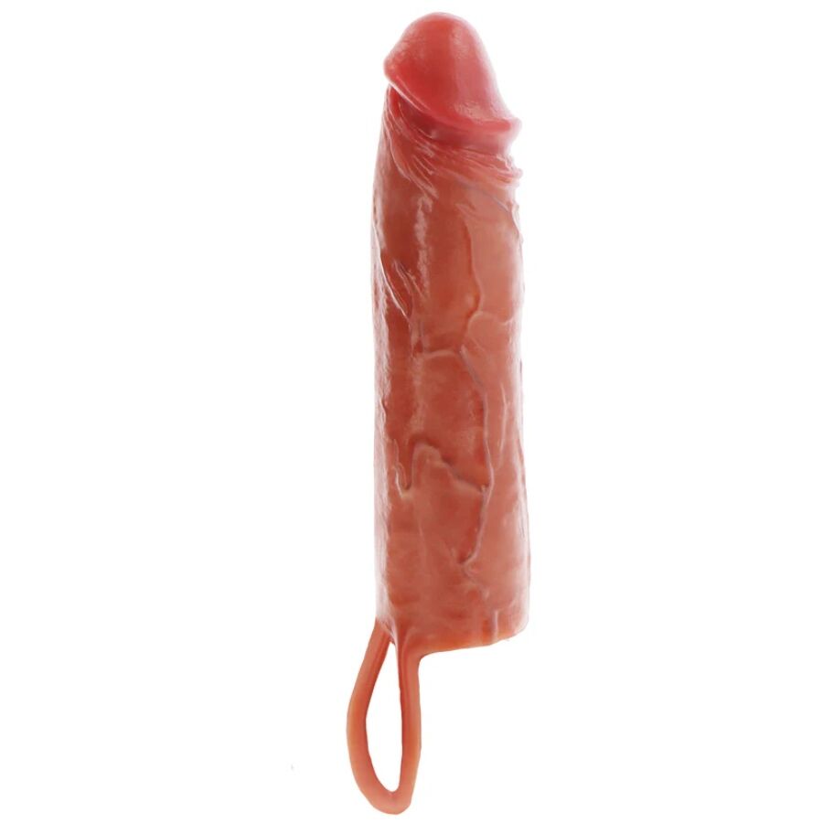 GET REAL - HYDRERAD HUD SILIKON PENIS SLEEVE KARAMELL 20 CM
