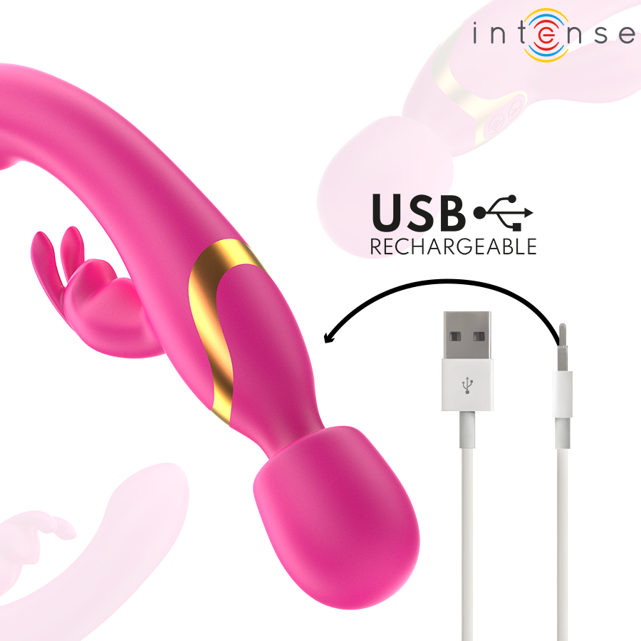 INTENSIV - WINONA DUBBELVIBRATOR KANIN & STAV