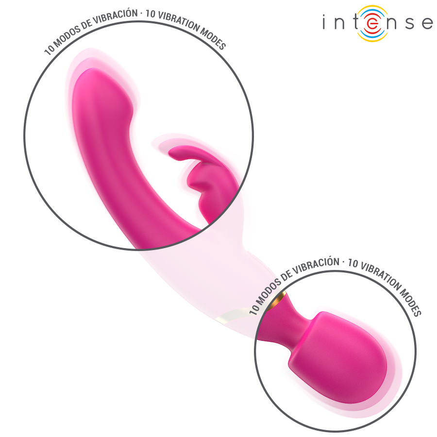 INTENSIV - WINONA DUBBELVIBRATOR KANIN & STAV