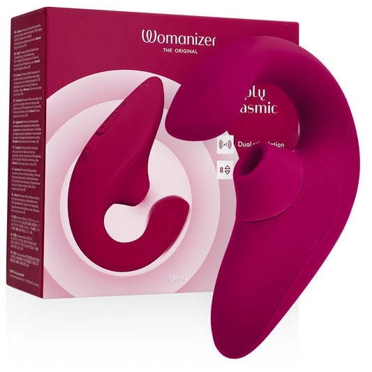 WOMANIZER - BLEND RABBITVIBRATOR STIMULATOR VIBRANT PINK