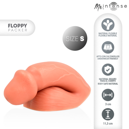 MR INTENSE - FLOPPY SIZE S REALISTISK PACKER