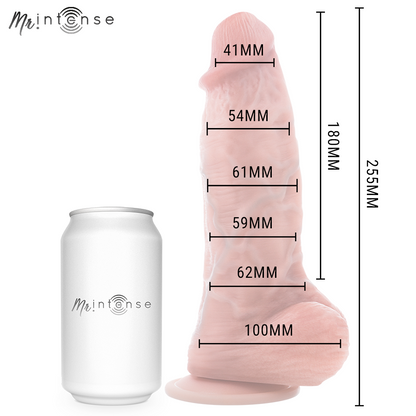 MR INTENSE - STOR PENIS SPENCER SILIKON-DILDO 25,5 CM -Ø- 6,2 CM